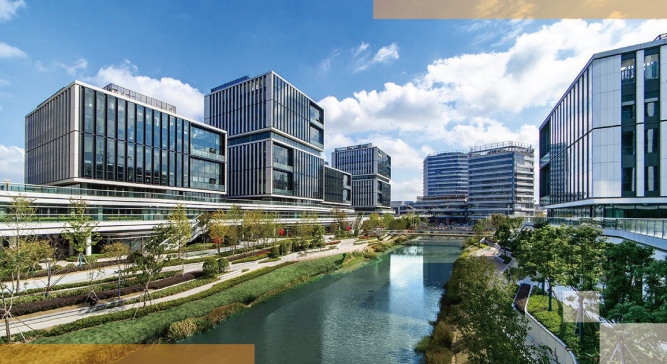 走進(jìn)長(zhǎng)三角綠洲智谷趙巷A區(qū)，探索智慧商務(wù)新境界