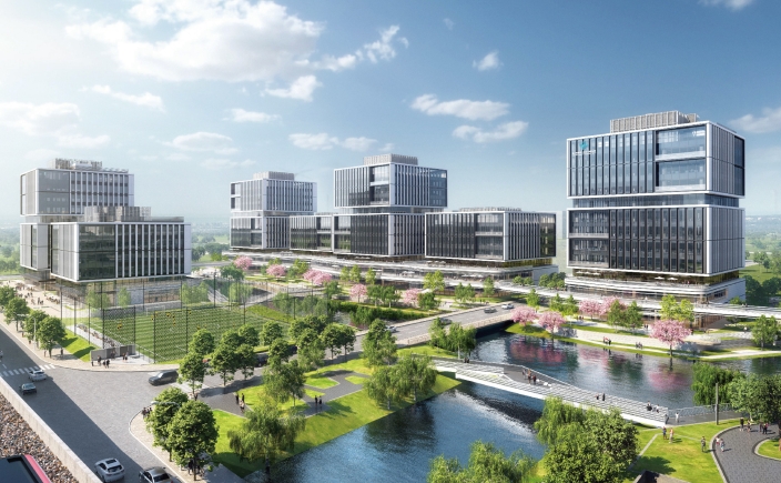 上海長三角綠洲智谷趙巷D區(qū)：產(chǎn)城融合，智慧新典范